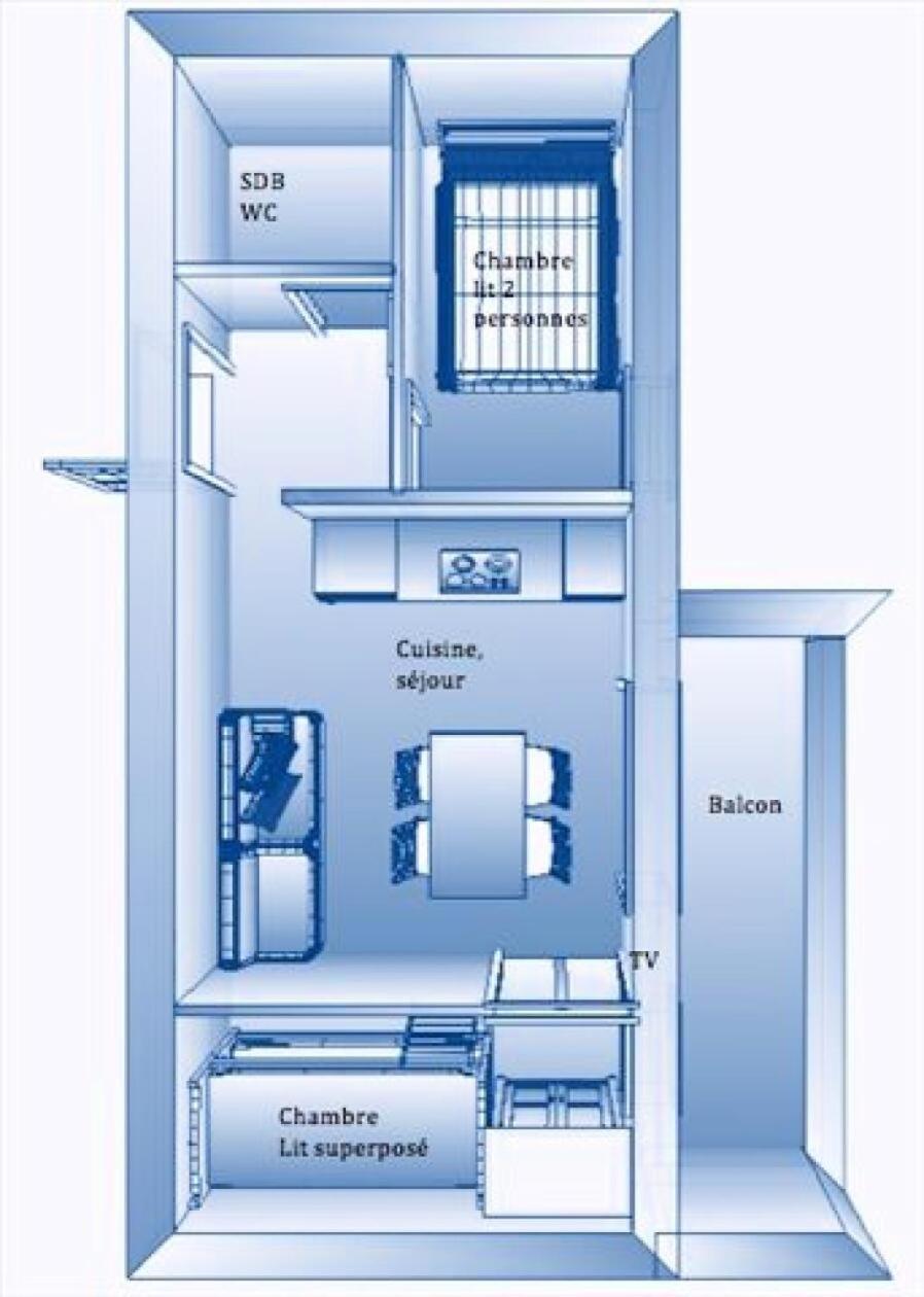 Residence La Croix Du Sud - 2 Pieces Cabine 4 Personnes 2 Expose Ouest Mae-2474 Valloire Ngoại thất bức ảnh